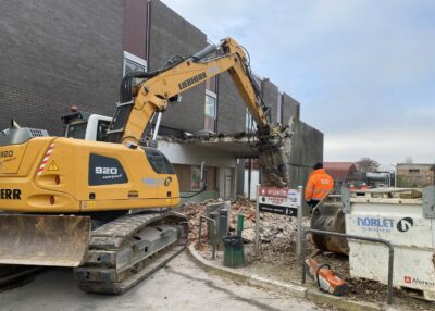 Travaux aux urgences de Montfermeil